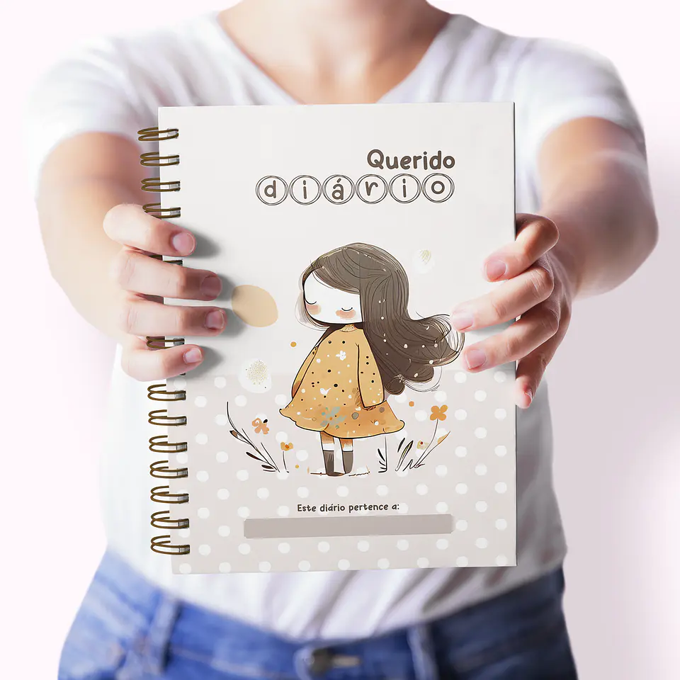 Arquivo Pack Children (Caderno Pautado + Planejamento Diário + Diário) + Brindes - cute 5
