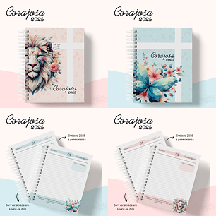 Arquivo Agenda Cristão Feminina 2025 - Luminous