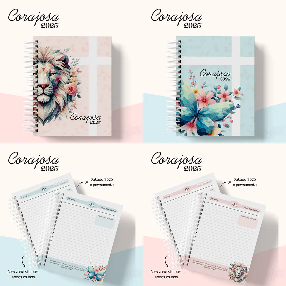 Arquivo Agenda Cristão Feminina 2025 - Luminous 1