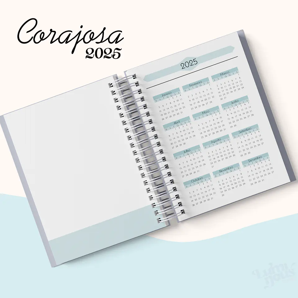 Arquivo Agenda Cristão Feminina 2025 - Luminous 3