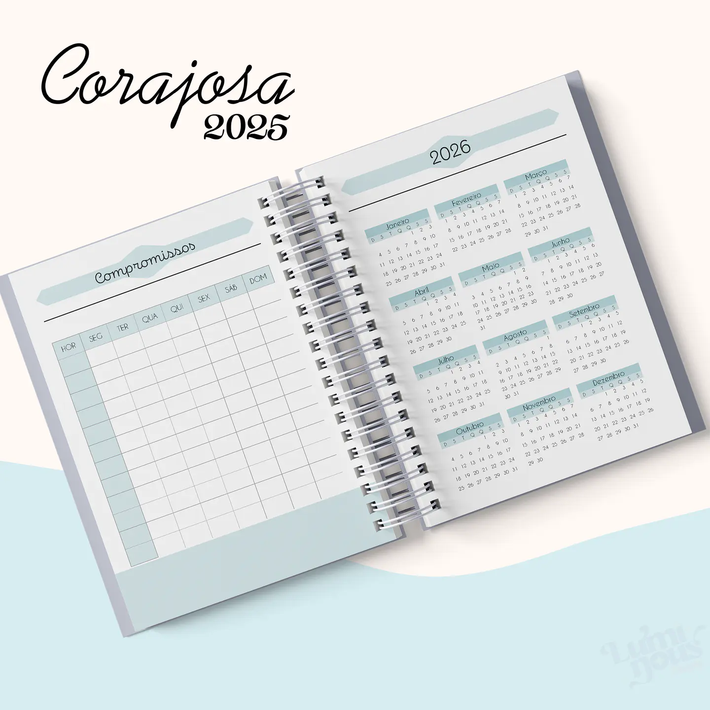 Arquivo Agenda Cristão Feminina 2025 - Luminous 4