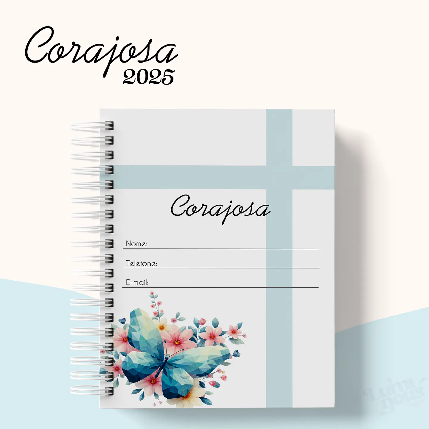 Arquivo Agenda Cristão Feminina 2025 - Luminous 15