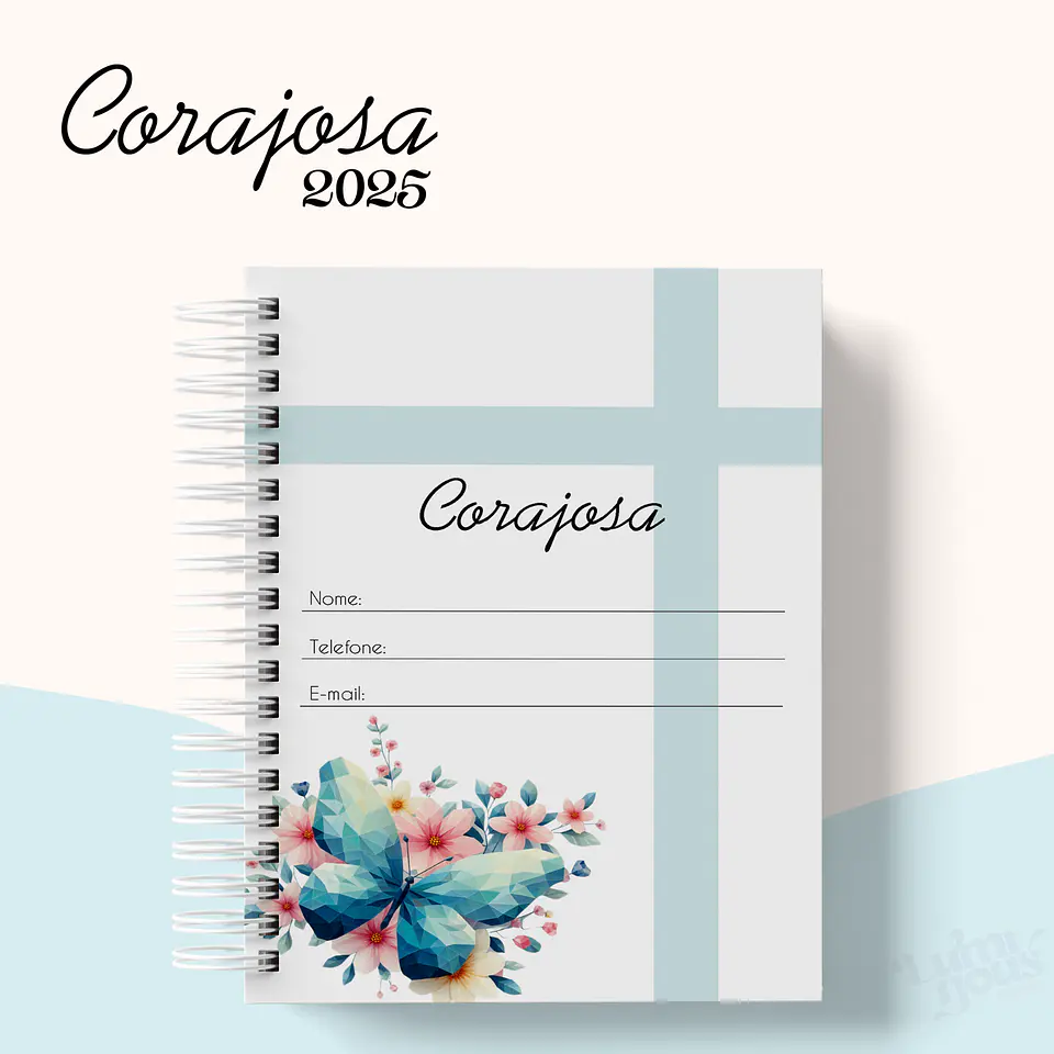 Arquivo Agenda Cristão Feminina 2025 - Luminous 15