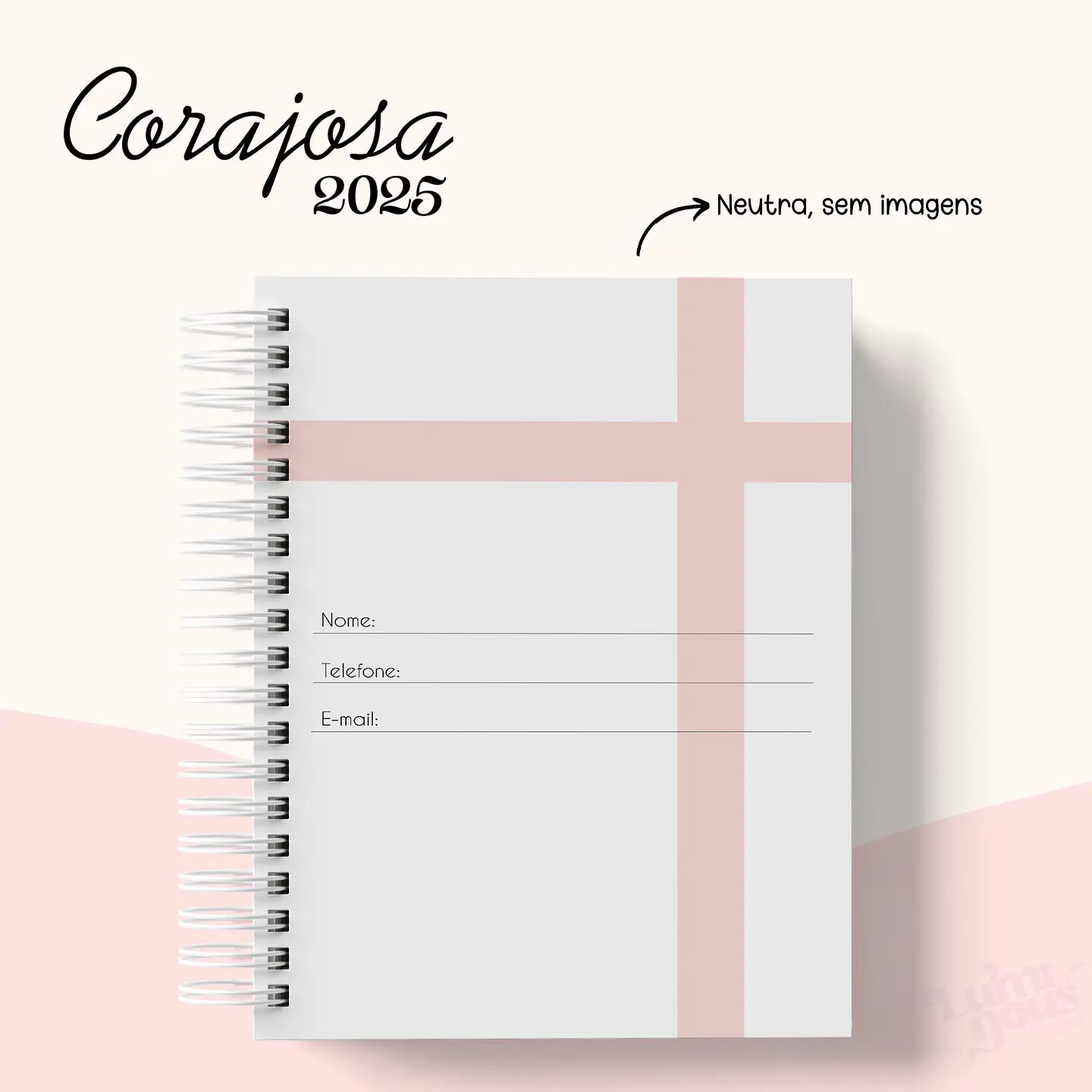 Arquivo Agenda Cristão Feminina 2025 - Luminous 18