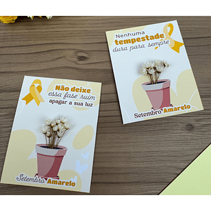 Arquivo Setembro Amarelo Card Florzinha