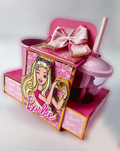 Arquivo de Corte Kit Cineminha Barbie