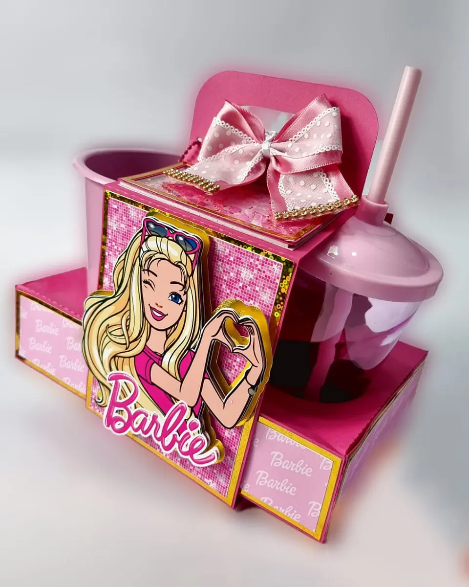Arquivo de Corte Kit Cineminha Barbie 1