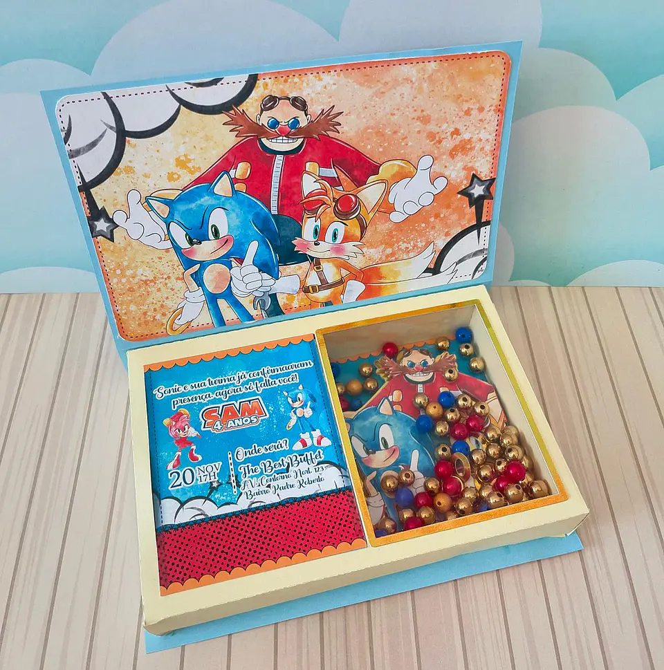 Arquivo de Corte Sonic 8