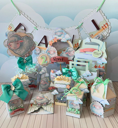 Arquivo de Corte Ovelhinha Verde