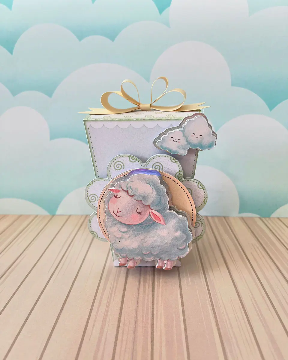 Arquivo de Corte Ovelhinha Verde 4