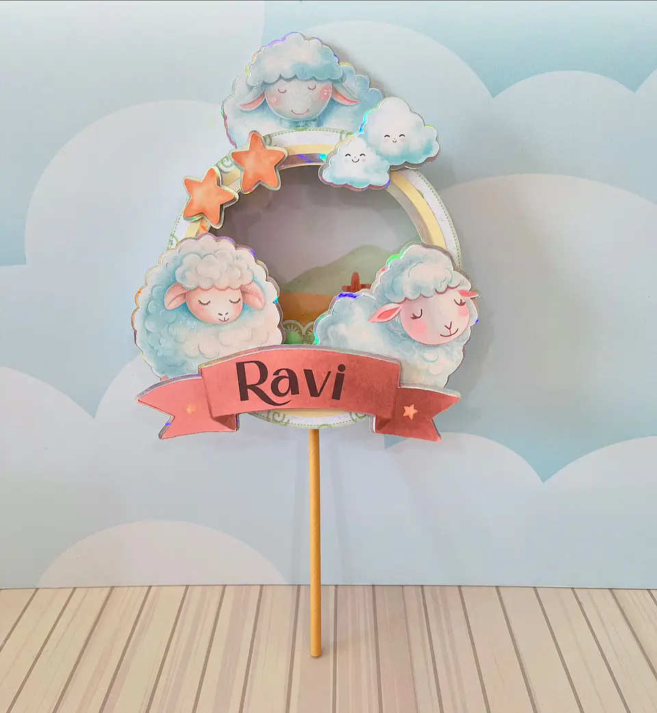 Arquivo de Corte Ovelhinha Verde 5