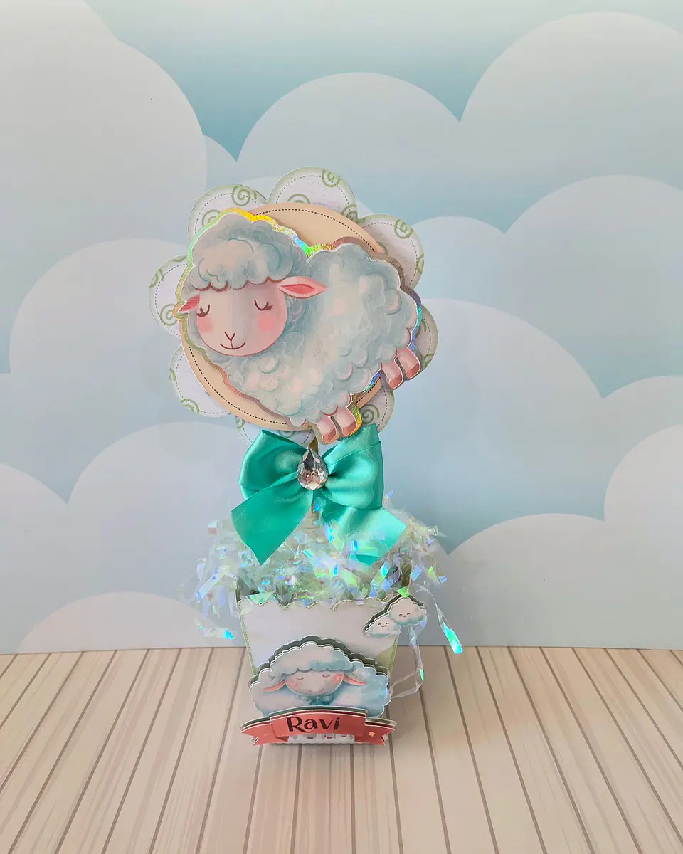 Arquivo de Corte Ovelhinha Verde 6