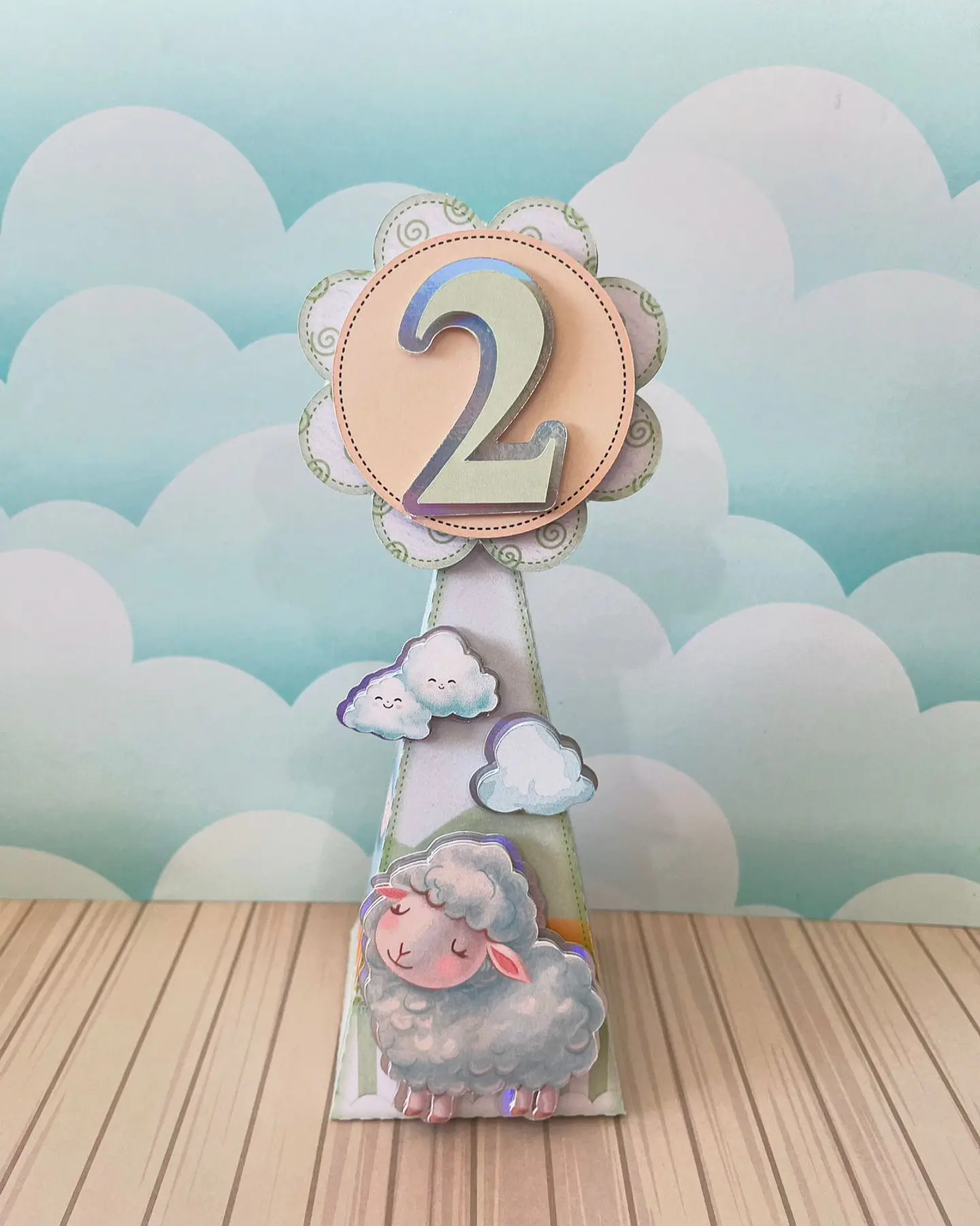 Arquivo de Corte Ovelhinha Verde 8