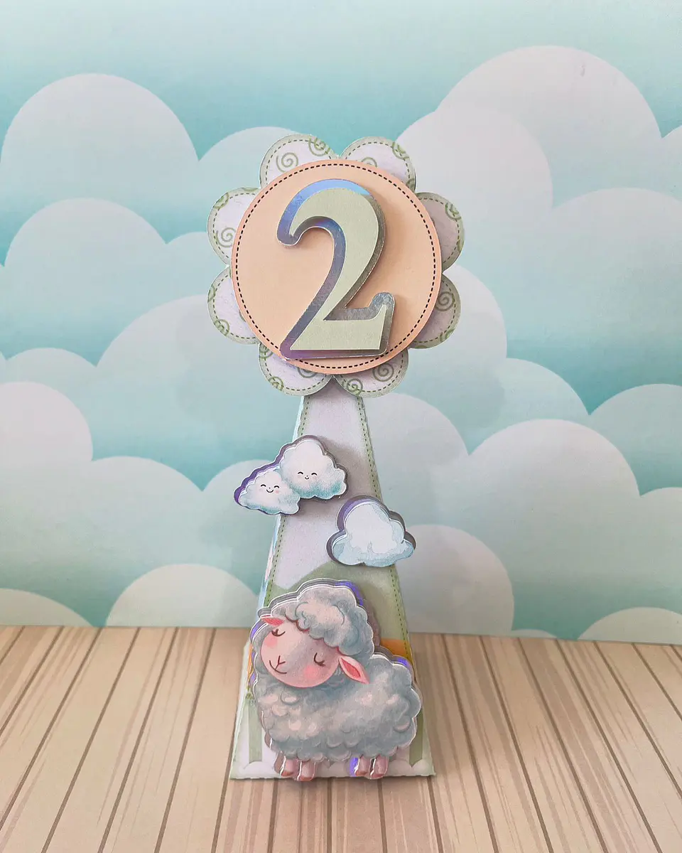 Arquivo de Corte Ovelhinha Verde 8