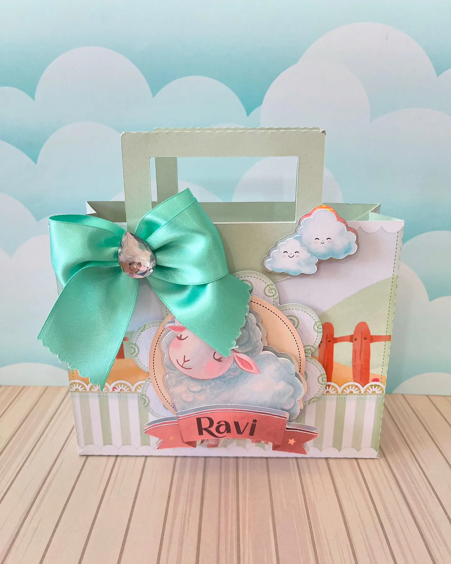 Arquivo de Corte Ovelhinha Verde 12