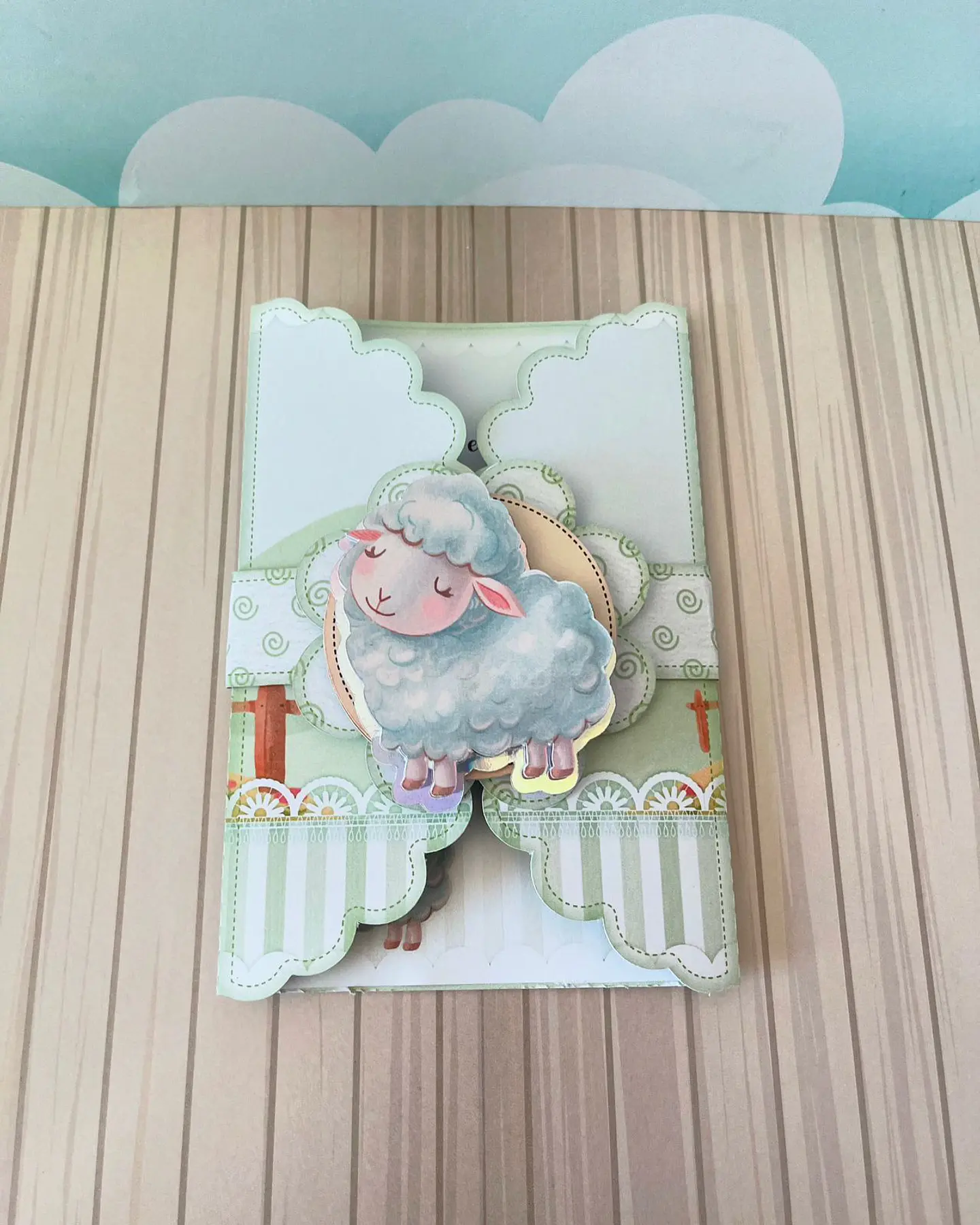 Arquivo de Corte Ovelhinha Verde 13