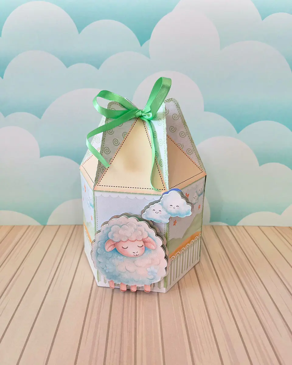 Arquivo de Corte Ovelhinha Verde 15