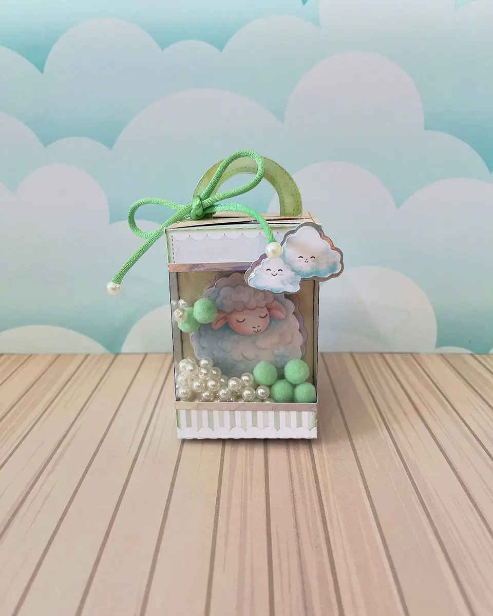 Arquivo de Corte Ovelhinha Verde 18