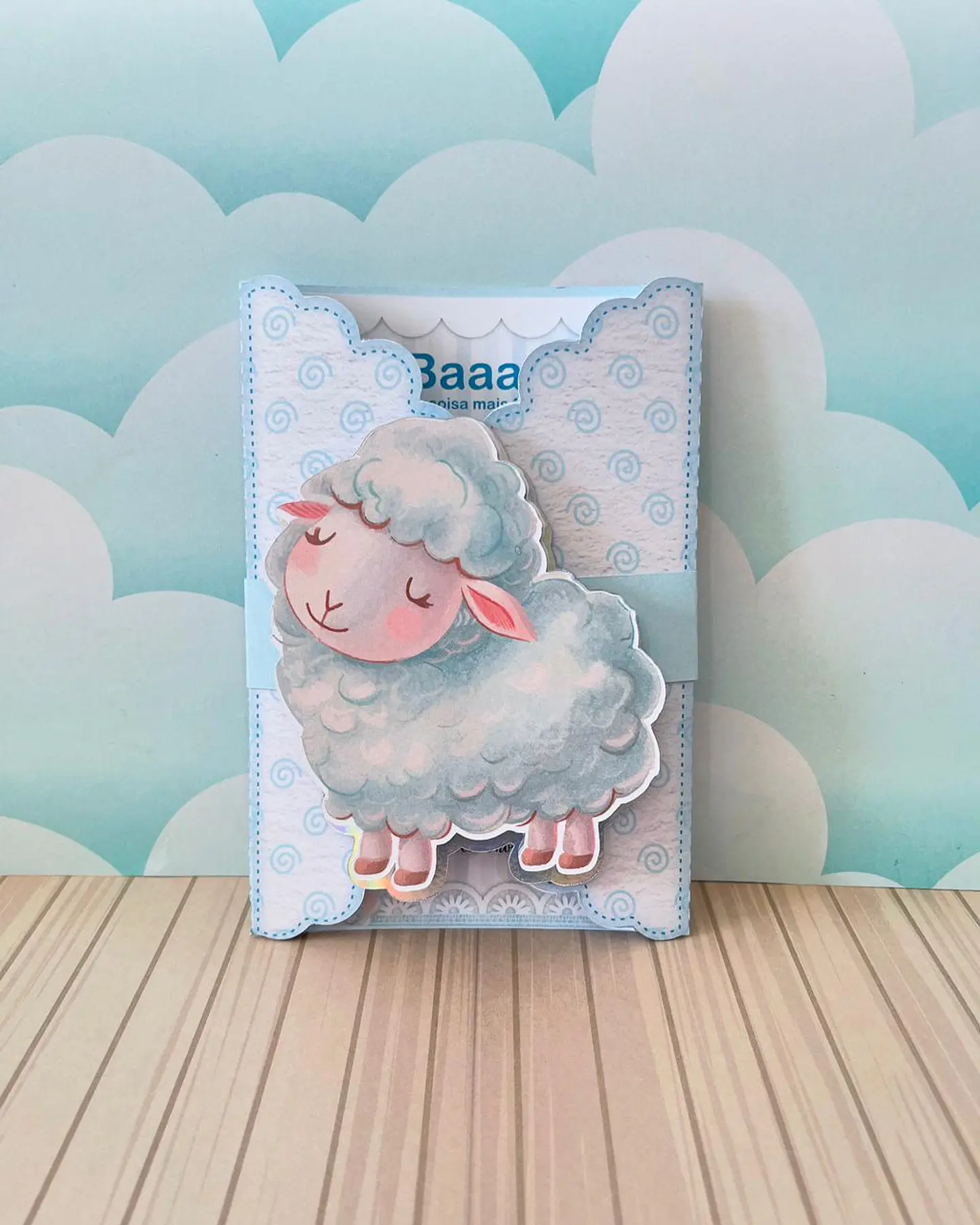 Arquivo de Corte Ovelhinha Azul 2