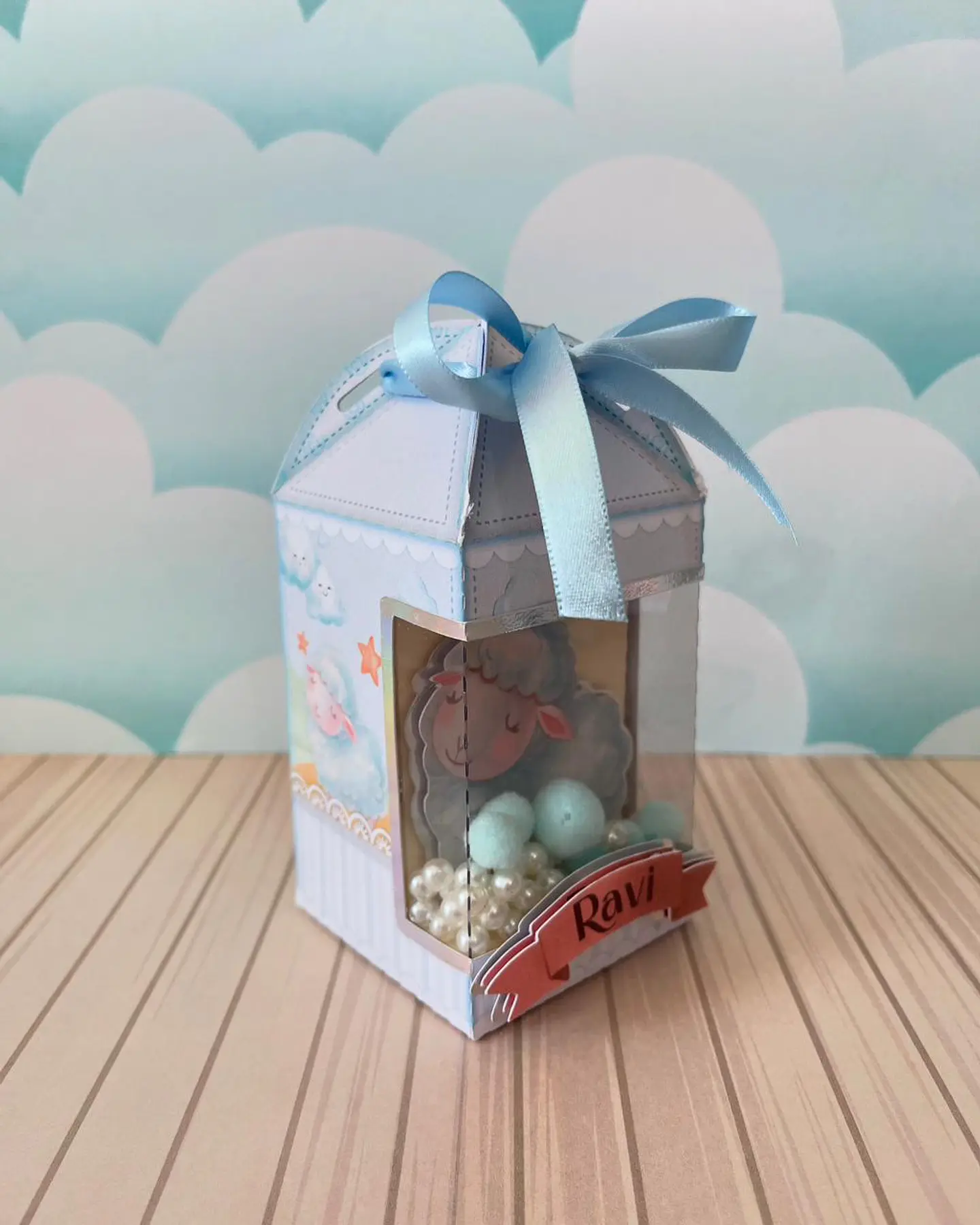 Arquivo de Corte Ovelhinha Azul 7