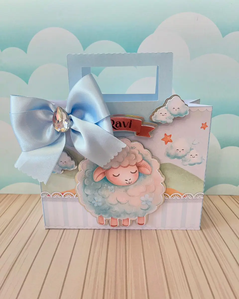 Arquivo de Corte Ovelhinha Azul 12