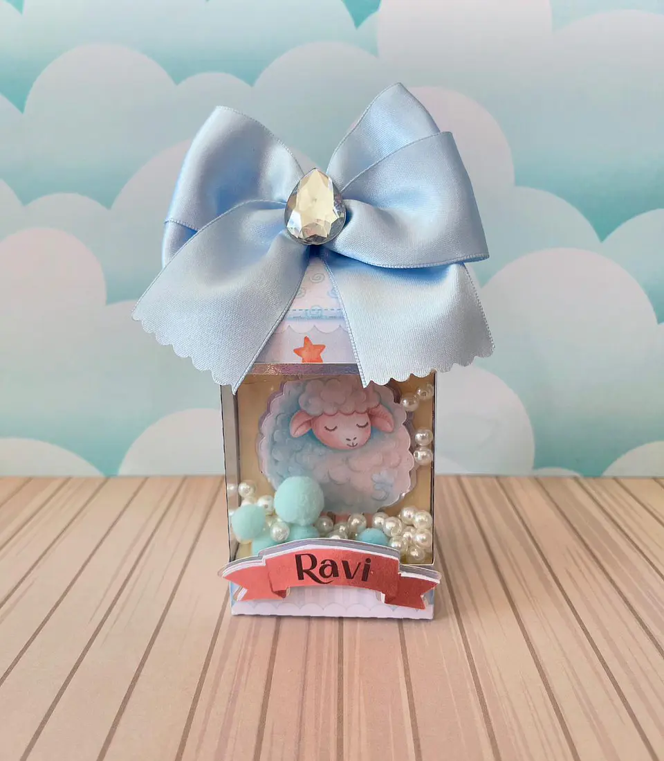 Arquivo de Corte Ovelhinha Azul 13