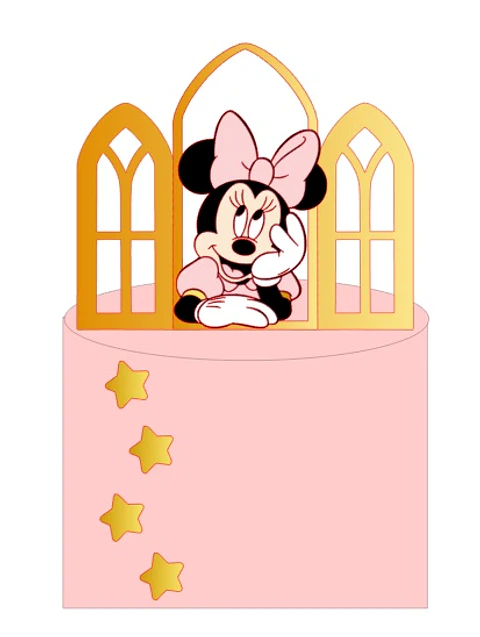 Arquivo de Corte Topo Minnie