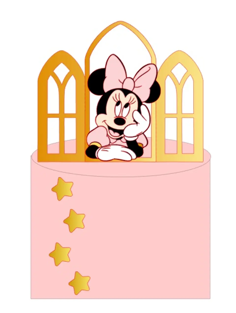 Arquivo de Corte Topo Minnie 1