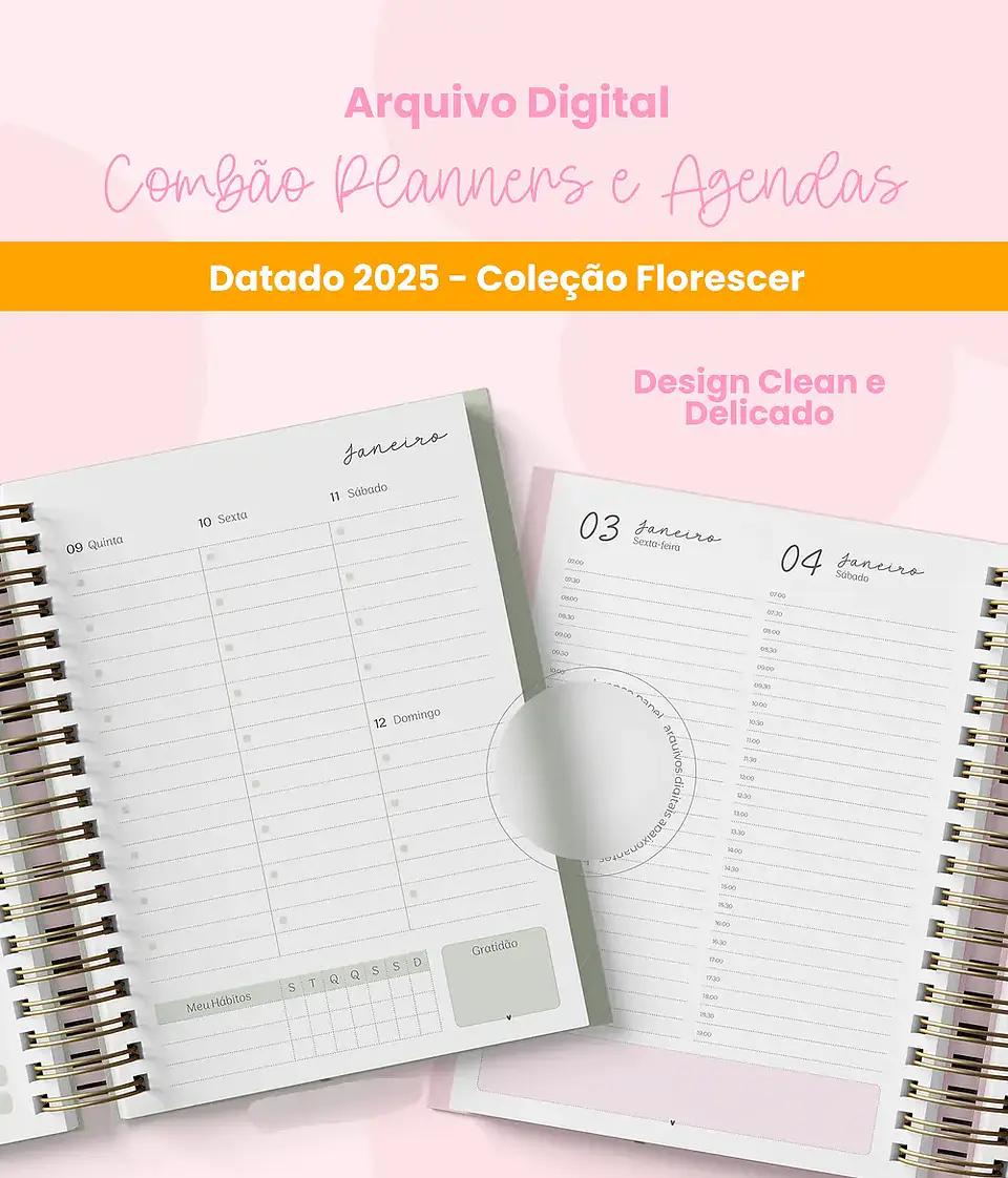 Arquivo Combo Planners e Agendas 2025 - BRANCO 1