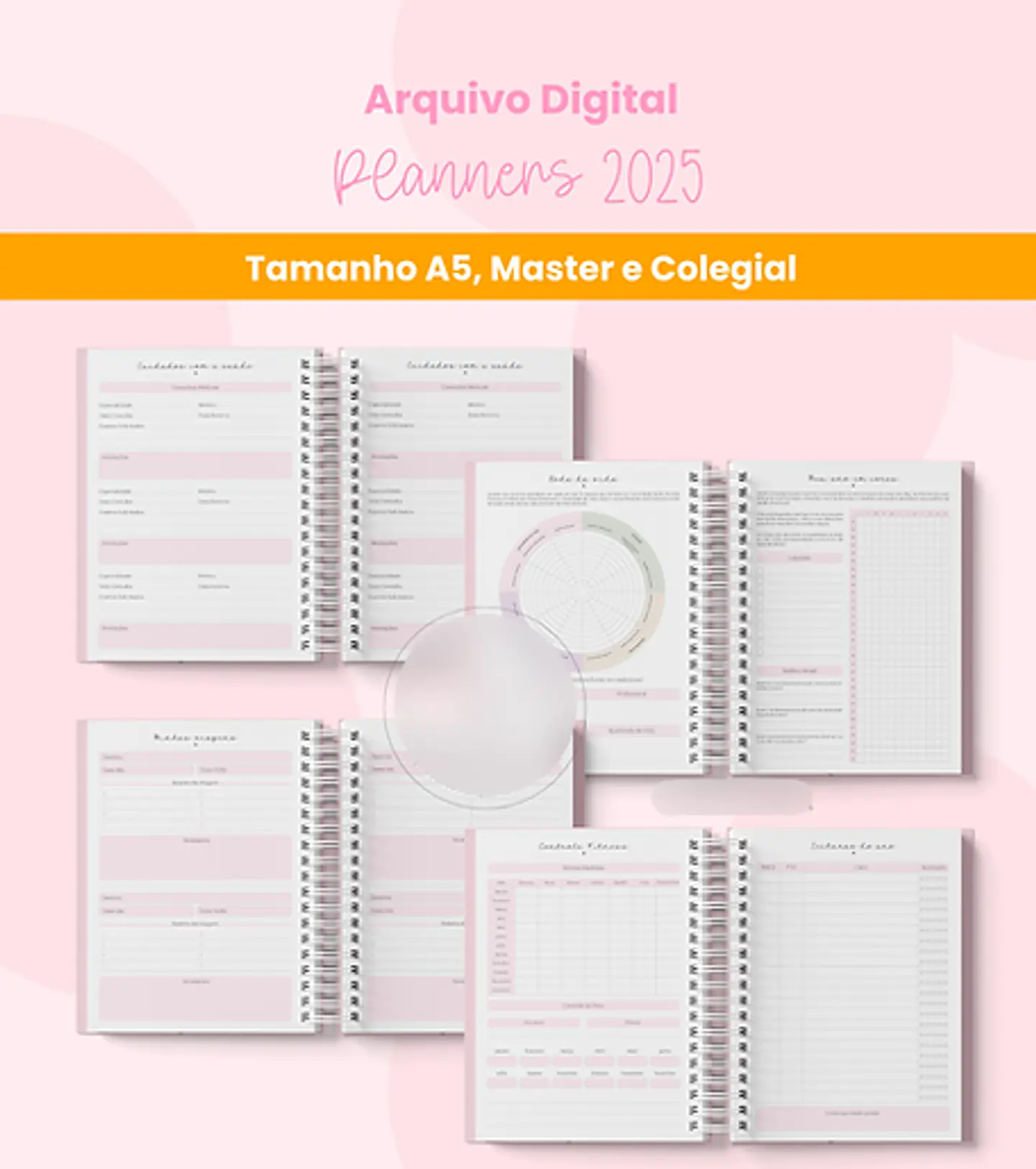 Arquivo Combo Planners e Agendas 2025 - BRANCO 7
