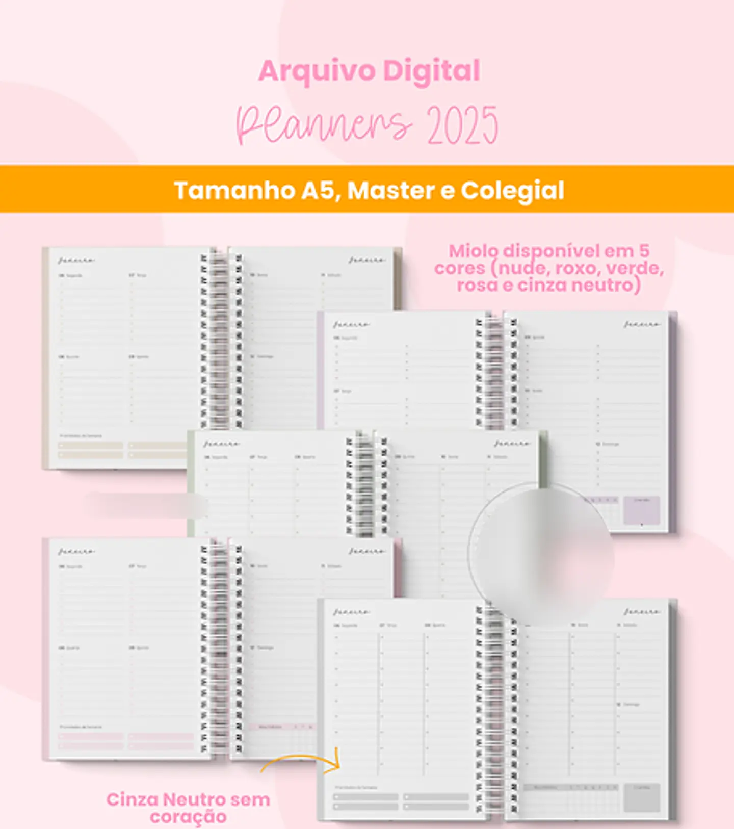 Arquivo Combo Planners e Agendas 2025 - BRANCO 14