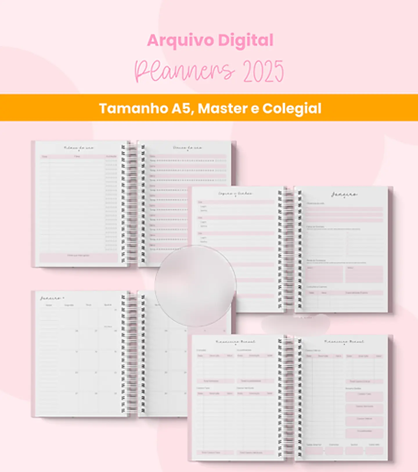 Arquivo Combo Planners e Agendas 2025 - BRANCO 15