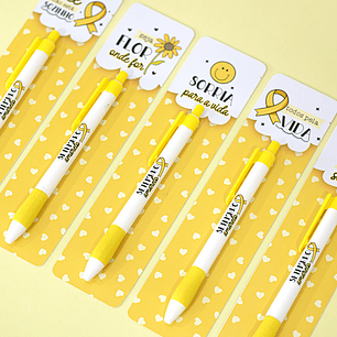 Arquivo Setembro Amarelo Card Caneta