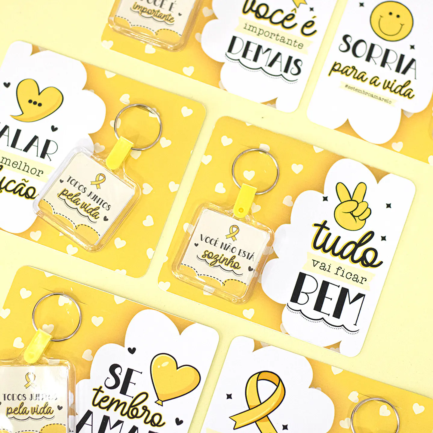 Arquivo Setembro Amarelo Card Chaveiro 4