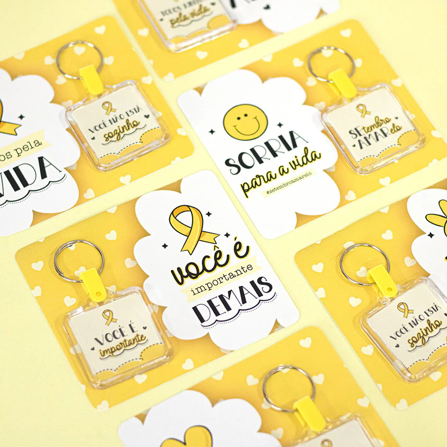 Arquivo Setembro Amarelo Card Chaveiro 1