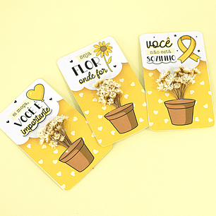 Arquivo Setembro Amarelo Card Florzinha