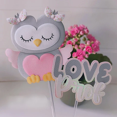 Arquivo Topo de Bolo Dia dos Professores Corujinha