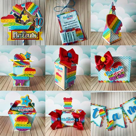 Arquivo de Corte Fidget Toy Pop It