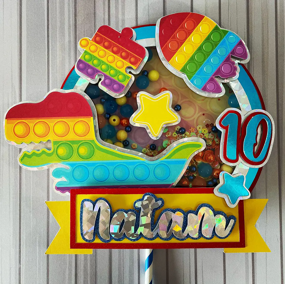 Arquivo de Corte Fidget Toy Pop It 2