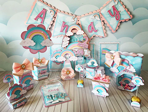 Arquivo de Corte Arco íris Candy