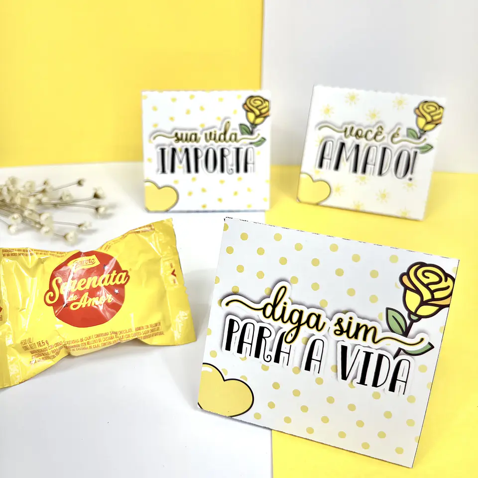 Arquivo Setembro Amarelo Porta Bombom 1
