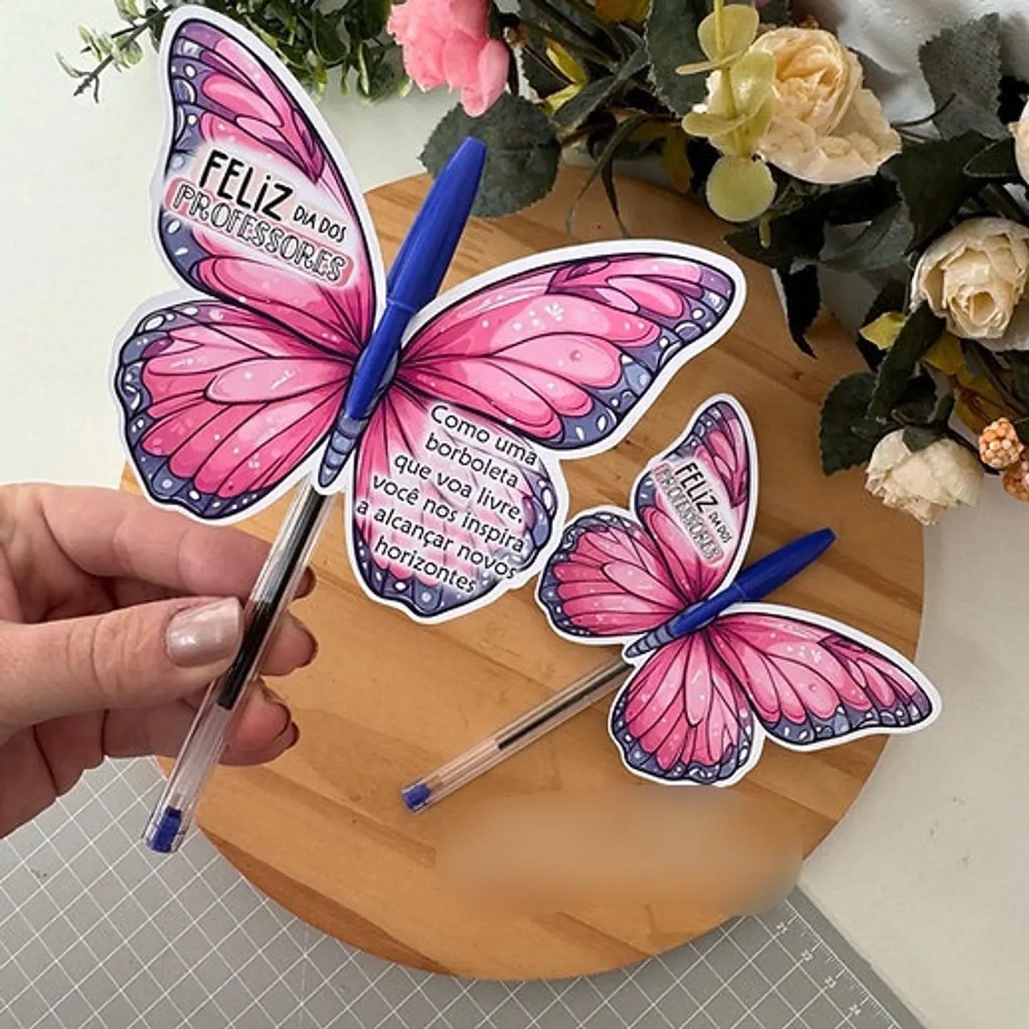 Arquivo Dia dos Professores Tag Borboleta - a sua maneira 1