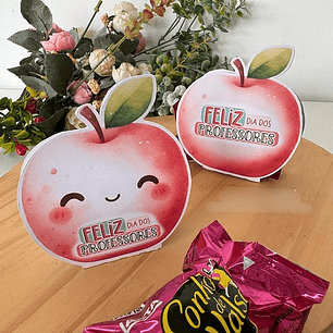 Arquivo Dia dos Professores Porta Bombom Maçã - a sua maneira