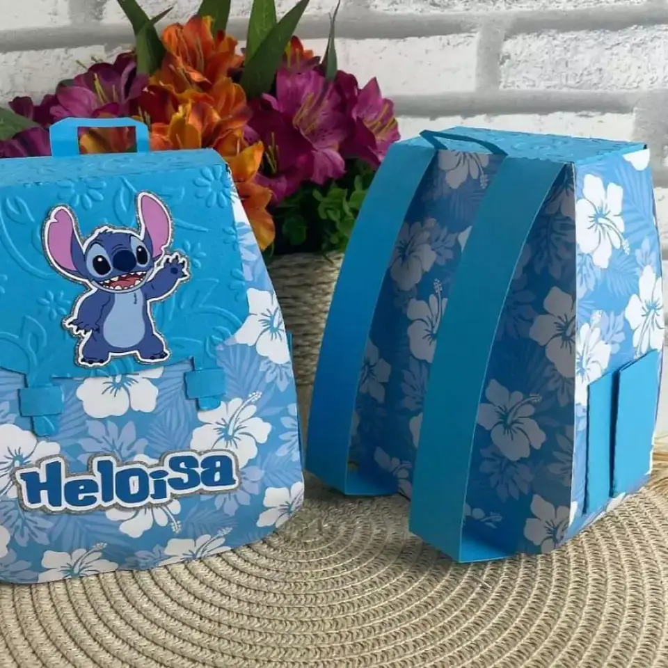 Arquivo Mochila e Tampa Marmita Stitch  3