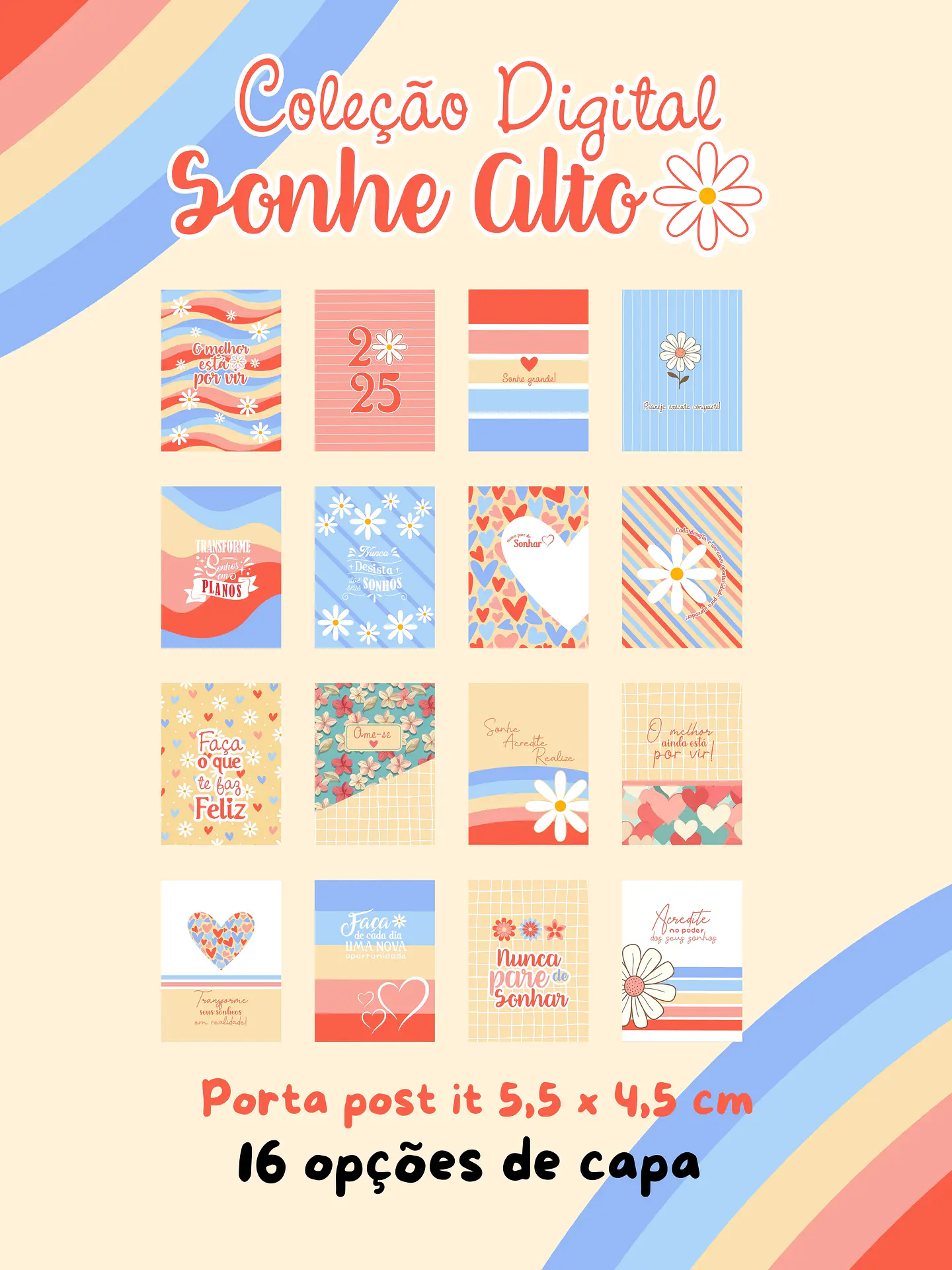 Arquivo Combo Agendas e Calendários 2025 - Coleção Sonhe Alto - GB 6