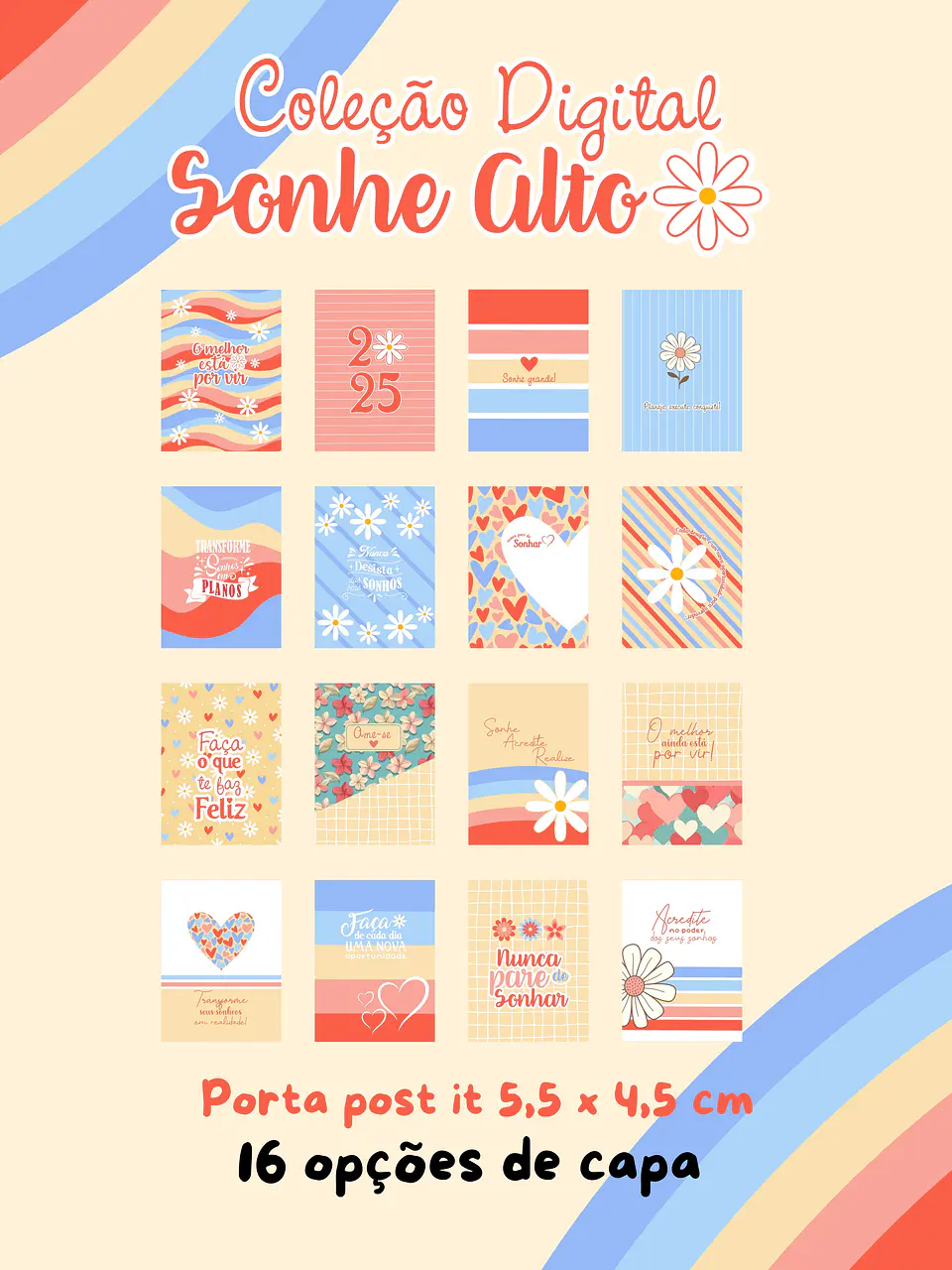 Arquivo Combo Agendas e Calendários 2025 - Coleção Sonhe Alto - GB 6