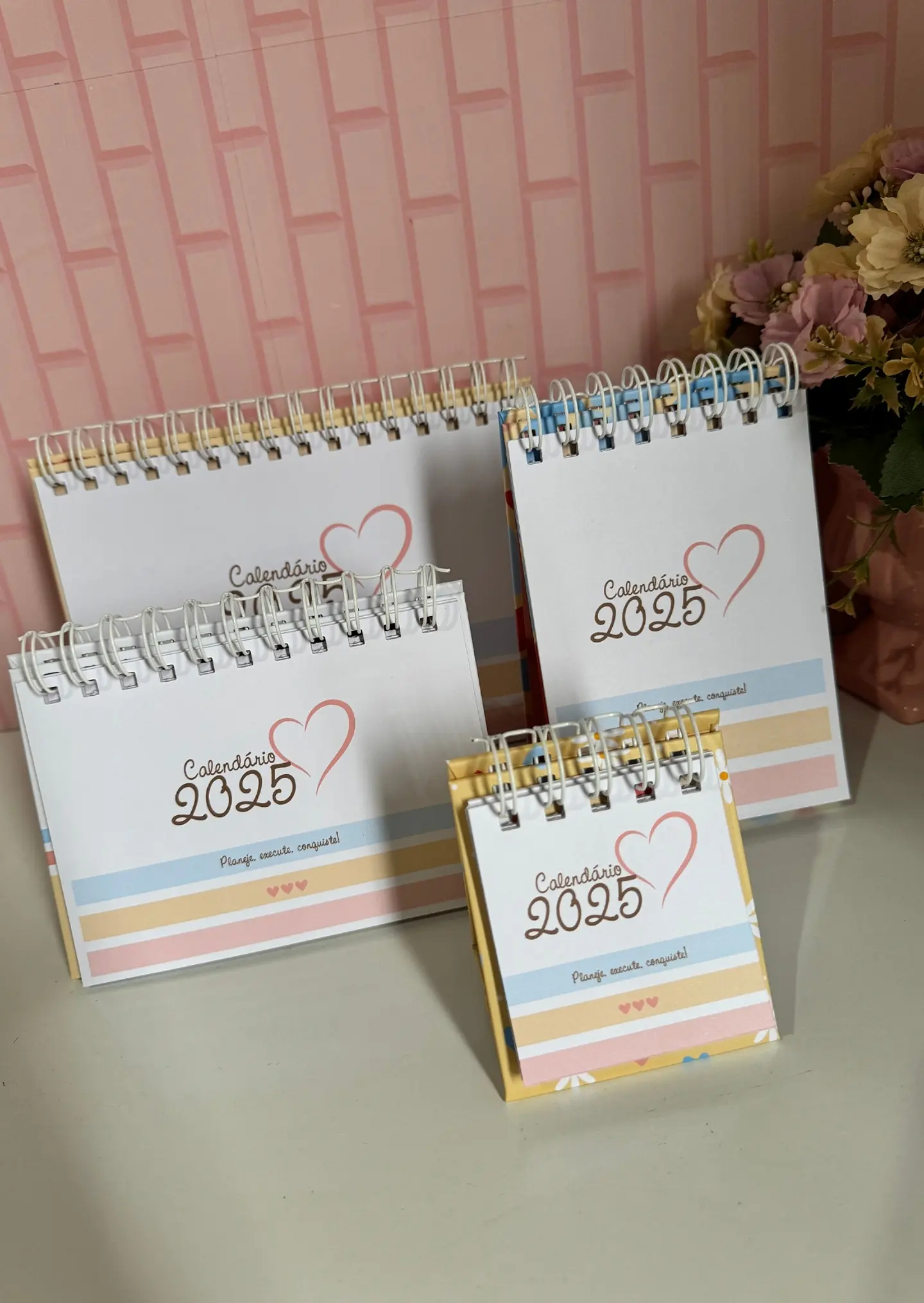 Arquivo Combo Agendas e Calendários 2025 - Coleção Sonhe Alto - GB 17