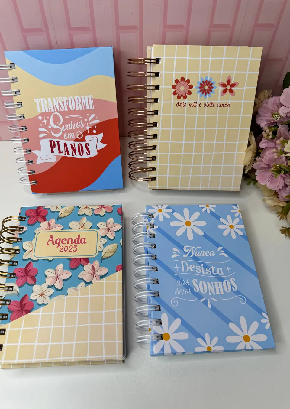 Arquivo Combo Agendas e Calendários 2025 - Coleção Sonhe Alto - GB 23