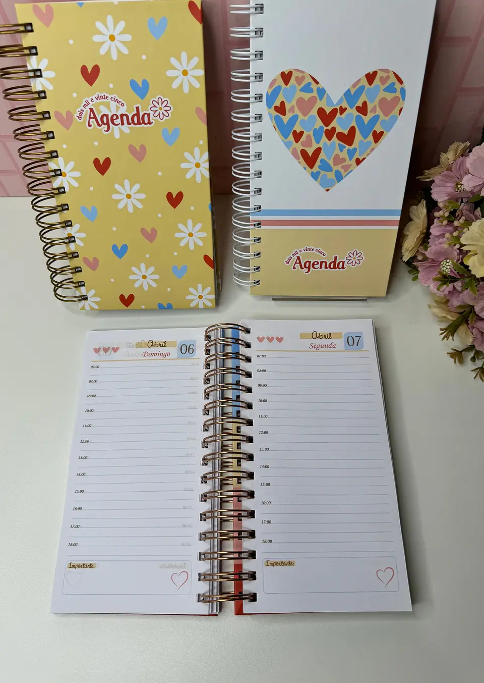 Arquivo Combo Agendas e Calendários 2025 - Coleção Sonhe Alto - GB 26