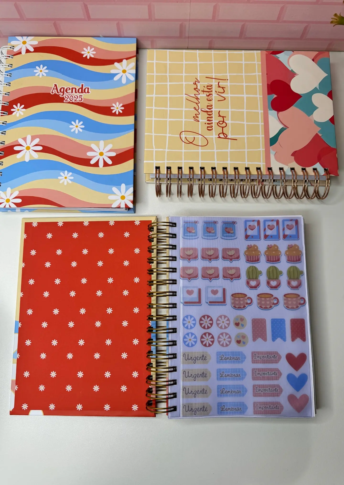 Arquivo Combo Agendas e Calendários 2025 - Coleção Sonhe Alto - GB 30